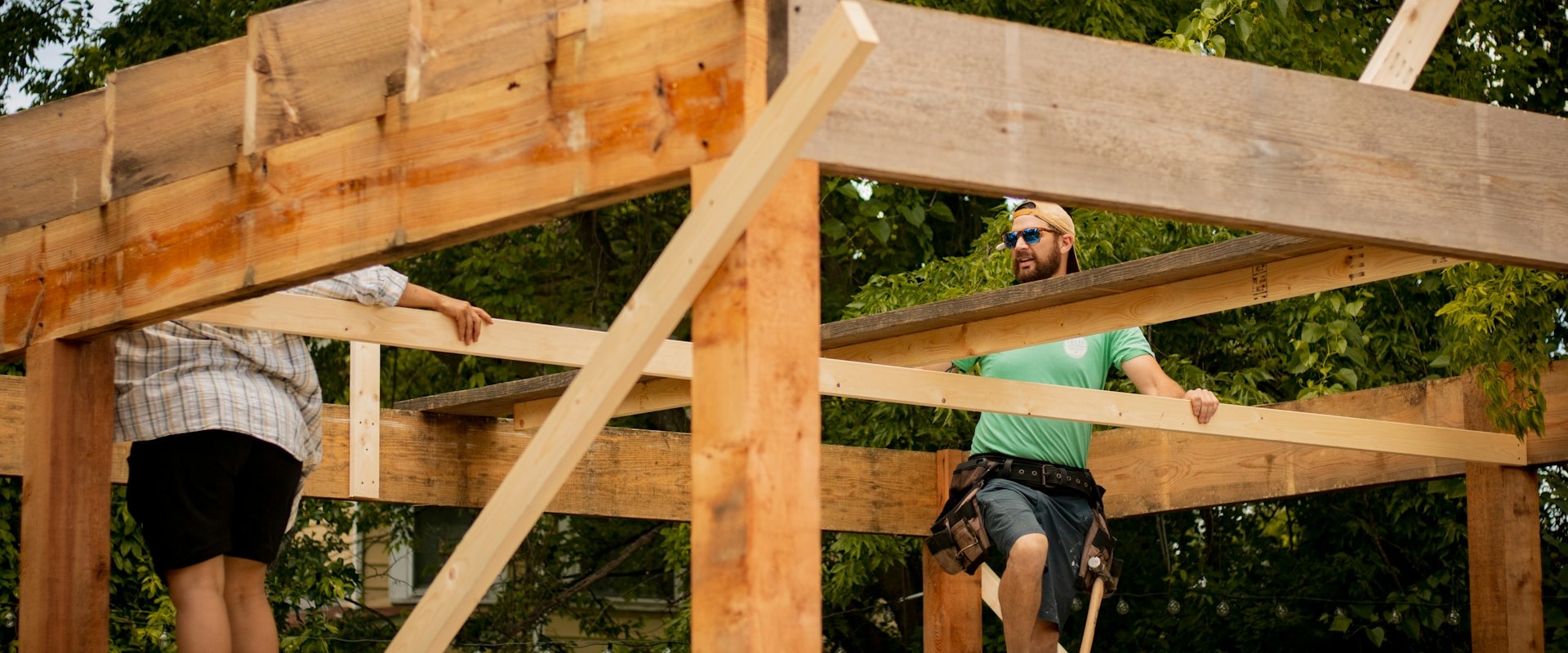When were timber frame houses built?