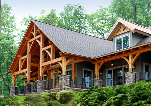 Do timber frame houses have supporting walls?