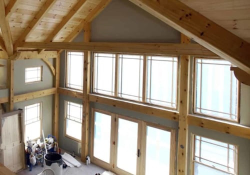 What is timber frame houses?